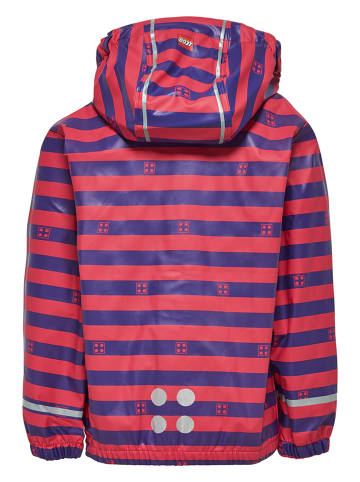LEGO Regenjacke "Jamaica" in Dunkelblau/ Pink/ Weiß