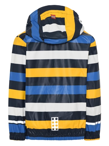 LEGO Regenjacke "Jonathan" in Blau/ Gelb/ Weiß