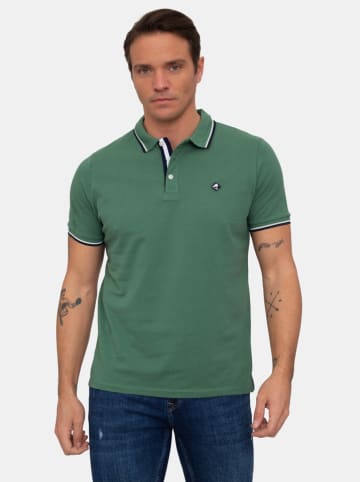 SIR RAYMOND TAILOR Koszulka polo "Amsterdam" w kolorze zielonym