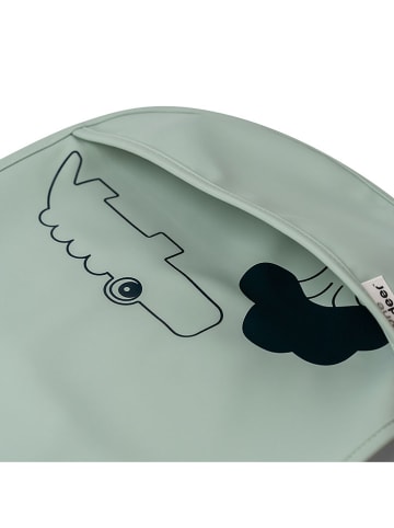 done by deer 2-delige set: slabbetjes lichtbruin/groen