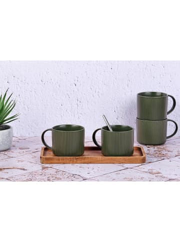 Björn 4er-Set: Tassen "Scandi" in Oliv - 500 ml
