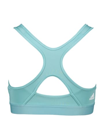 adidas Sportbeha "3BAR" mintgroen - Medium