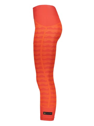 adidas Legginsy sportowe "MMK Aknit" w kolorze czerwonym