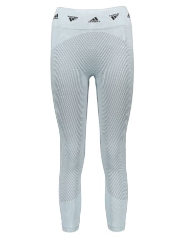 adidas Trainingsleggings "AK Brnd" in Hellblau