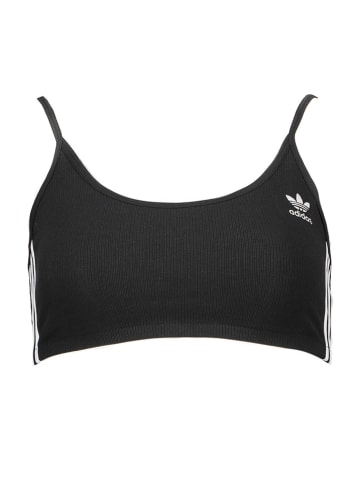 adidas Bustier in Schwarz