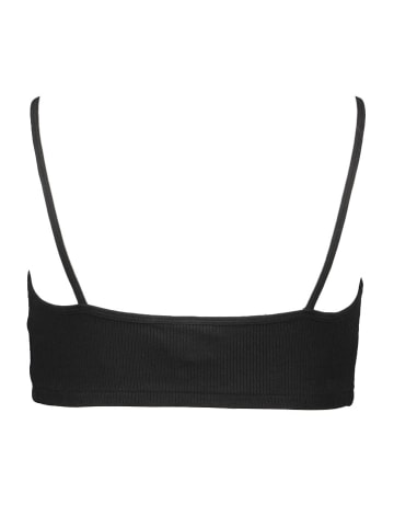 adidas Bustier in Schwarz