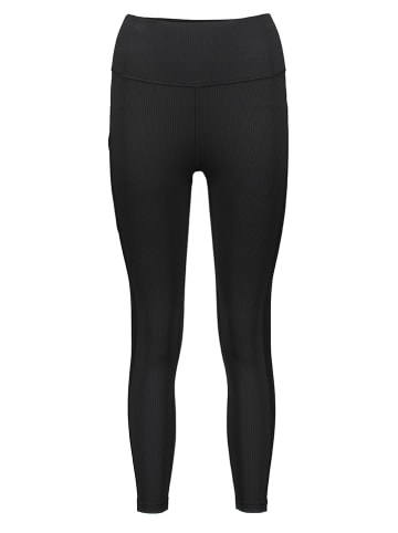 adidas Legginsy sportowe "Yo Lux Wind" w kolorze czarnym
