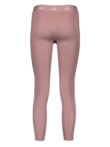 adidas Legginsy sportowe "TRN" w kolorze jasnoróżowym