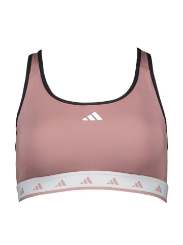adidas Biustonosz sportowy "PWR" w kolorze jasnoróżowym
