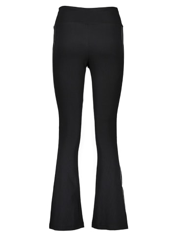adidas Legginsy "Flared" w kolorze czarnym