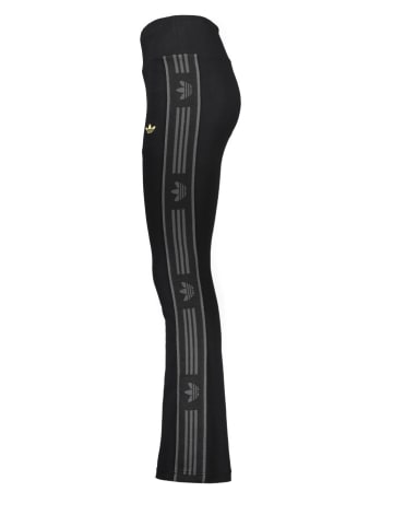 adidas Legginsy "Flared" w kolorze czarnym