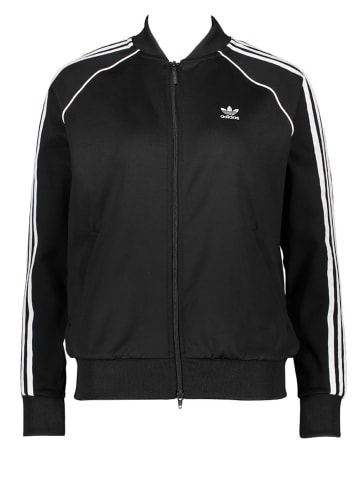 adidas Sweatjacke in Schwarz