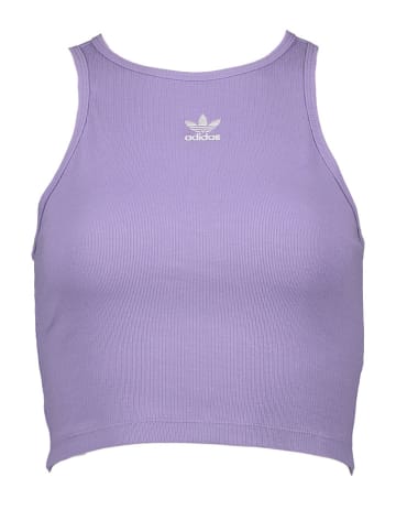 adidas Top "Rib" w kolorze fioletowym