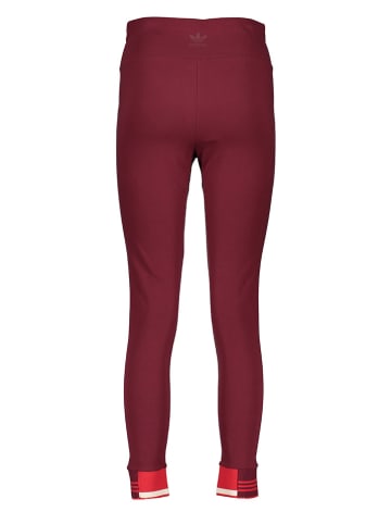 adidas Legging "Rib" rood