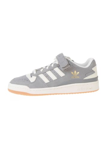adidas Leder-Sneakers "Forum Low" in Grau