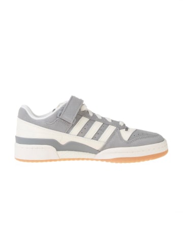 adidas Skórzane sneakersy "Forum Low" w kolorze szarym