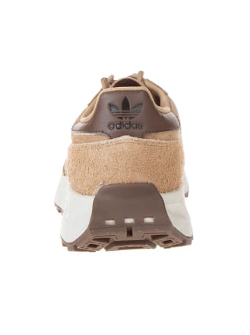 adidas Skórzane sneakersy "Retropy E5" w kolorze jasnobrązowym