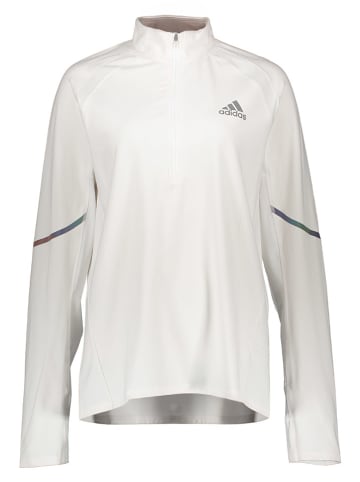 adidas Koszulka "Fast" w kolorze białym do biegania