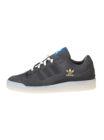 adidas Leder-Sneakers "Forum" in Schwarz