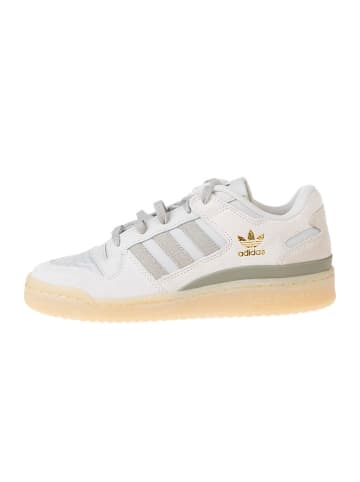 adidas Leder-Sneakers "Forum" in Weiß
