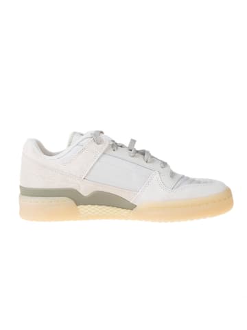 adidas Leder-Sneakers "Forum" in Weiß
