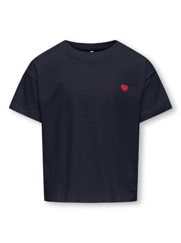 KIDS ONLY Shirt in Dunkelblau
