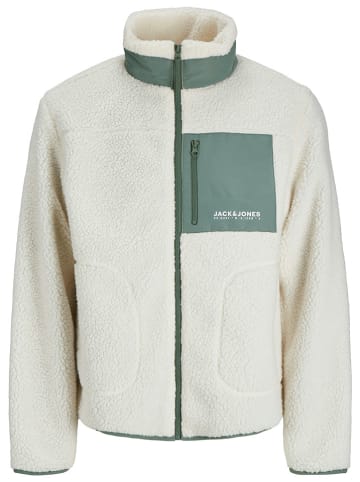 JACK & JONES Junior Teddy-Jacke "Vesterbro" in Weiß