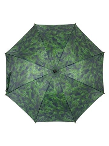 Mars & More Parasol "Fir Branches" w kolorze zielonym - Ø 105 cm