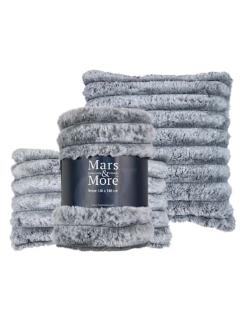 Mars & More Kissen in Grau - (L)30 x (B)50 cm