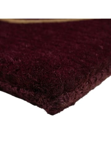 Mars & More Kokosdeurmat "Heart" rood - (L)50 x (B)75 cm