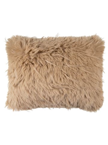 Mars & More Kissen in Hellbraun - (L)35 x (B)45 cm