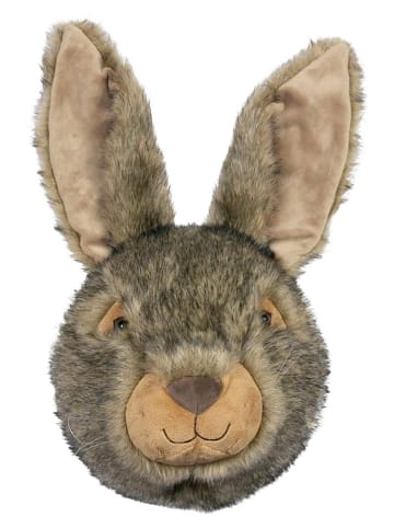Mars & More Wanddekoration "Rabbit" in Braun - (H)30 cm