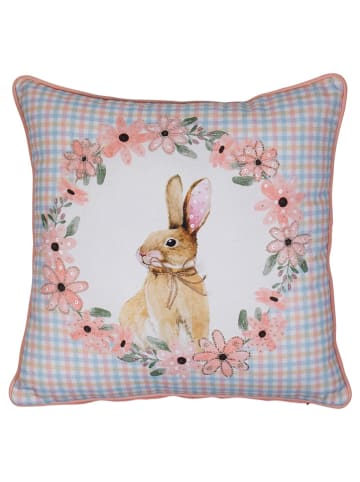 Mars & More Kissen in Hellblau - (L)45 x (B)45 cm