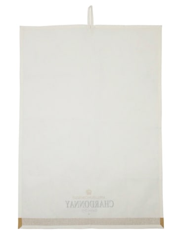 Mars & More 3-delige set: theedoeken "Chardonnay" wit - (L)70 x (B)50 cm