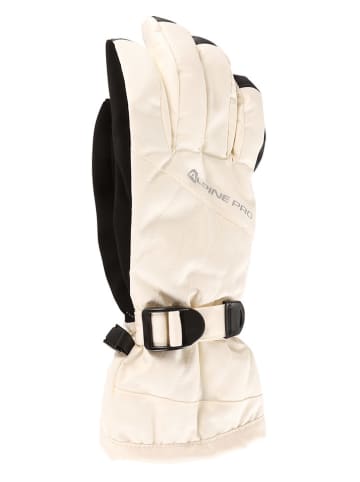 Alpine Pro Ski-/ Snowboardfingerhandschuhe "Rena" in Creme/ Schwarz