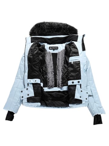 Alpine Pro Ski-/snowboardjas "Dama" lichtblauw