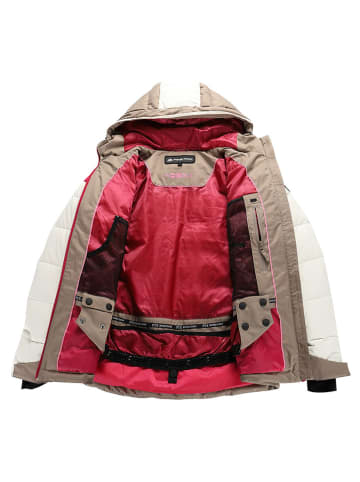 Alpine Pro Ski-/ Snowboardjacke "Ferera" in Creme/ Bunt