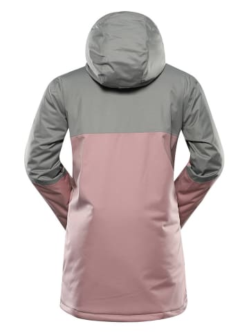 Alpine Pro Ski-/ Snowboardjacke "Garga" in Grau/ Rosa