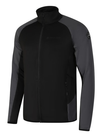 Alpine Pro Fleecejacke "Vorn" in Schwarz/ Grau