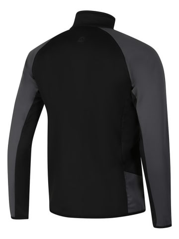 Alpine Pro Fleecejacke "Vorn" in Schwarz/ Grau