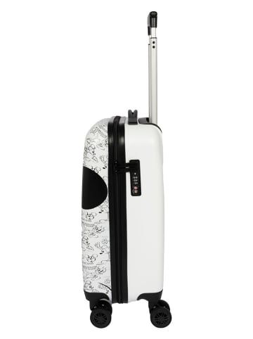Disney Minnie Mouse Hardcase-Trolley "Minnie Mouse" in Weiß - (B)34 x (H)58 x (T)23 cm