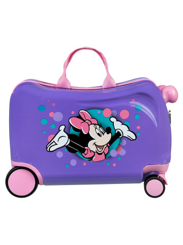 Disney Minnie Mouse Walizka "Myszka Minnie" w kolorze fioletowym - 47,5 x 32 x 23 cm
