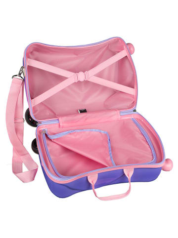 Disney Minnie Mouse Walizka "Myszka Minnie" w kolorze fioletowym - 47,5 x 32 x 23 cm