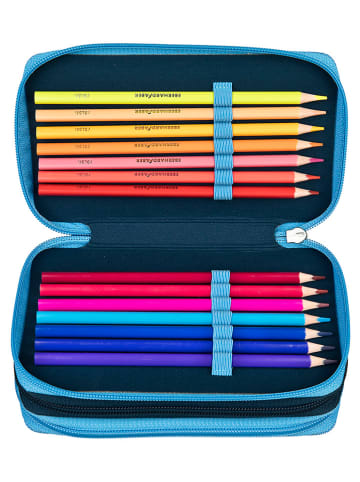Avengers Gevoerde etui "Avengers" blauw - (B)20 x (H)13 x (D)7,5 cm