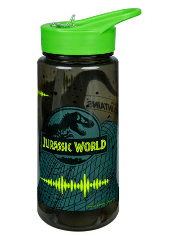 Jurassic World Trinkflasche "Aero Jurassic World" in Schwarz/ Grün - 500 ml
