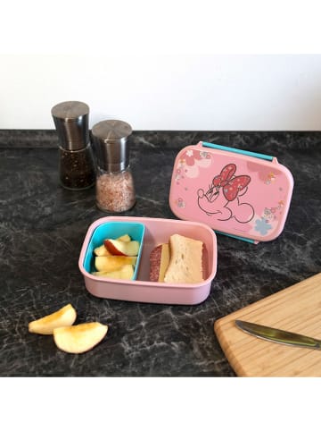 Disney Minnie Mouse Brotzeitdose "Minnie Mouse" in Rosa - (B)18 x (H)13,5 x (T)6 cm