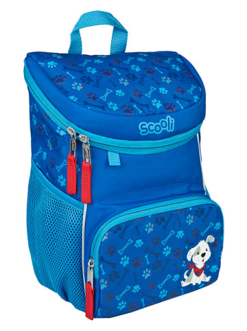 SCOOLI Rucksack "Danny Dog - Mini-Me" in Blau - (B)20 x (H)29 x (T)13 cm