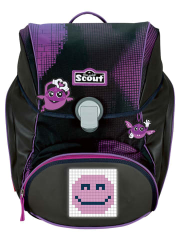 Scout 4-częściowy zestaw szkolny "Alpha Set Movie - Pink Pixel"