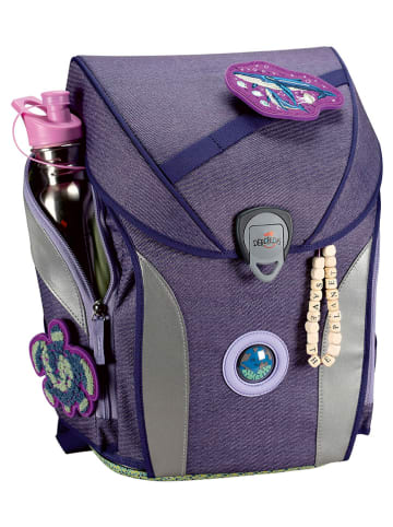 DerDieDas 5tlg. Schulranzen-Set " ErgoFlex Max - My Planet" in Lila