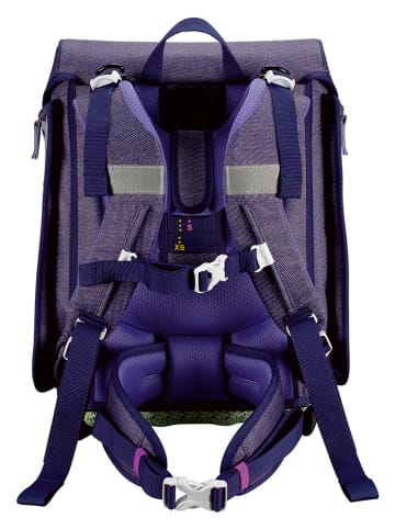 DerDieDas 5tlg. Schulranzen-Set " ErgoFlex Max - My Planet" in Lila